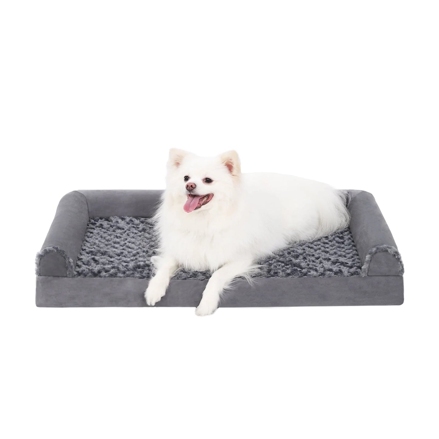 29-Inch Orthopedic Dog Bed for Medium Breeds with Waterproof, Washable Cover and Memory Foam Filling